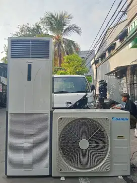 AC Standing Daikin Malaysia 5 PK R 410 second + pasang free ongkir