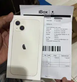 iPhone 13 128Gb Ibox Starlight Baru Segel