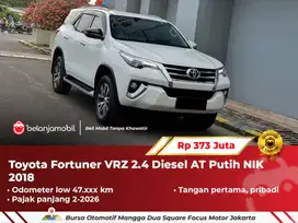 [ PAJAK PANJANG ] Toyota Fortuner VRZ 2.4 Diesel AT Putih 2018/2019
