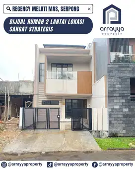 DIJUAL RUMAH BARU 2 LANTAI DI REGENCY MELATI MAS SERPONG