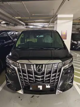 Toyota Alphard 2021 black hitam alphard g atpm 2022 alphard 2023 bu