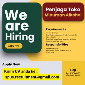 Penjaga Toko Minuman Alkohol