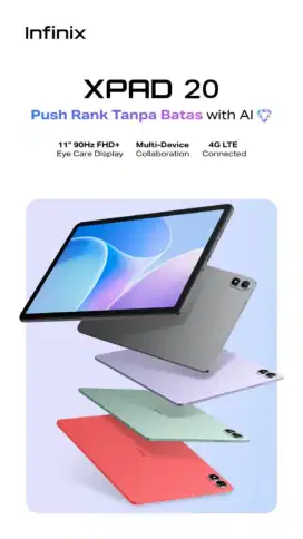 PROMO INFINIX XPAD 20 CICILAN TANPA DP