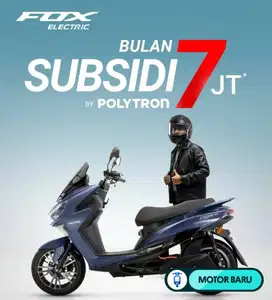 [Motor Baru] Promo Polytron Fox R All Color