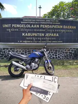 Yamaha Scorpio plat K surat lkp pjk gres