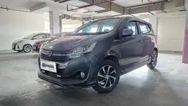 TDP 6,JT Daihatsu Ayla 1.2 R Deluxe Bensin-AT Abu 2018
