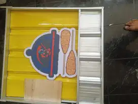Booth portable baru belum terpakai sama sekali