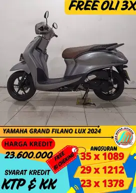 YAMAHA GRAND FILANO LUX 2024 BISA CASH DAN KREDIT