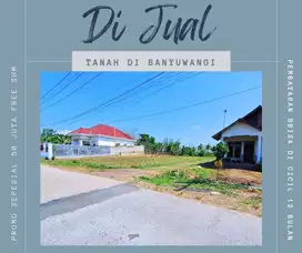Jual tanah kavling Di Banyuwangi Tegalsari, kavling 9