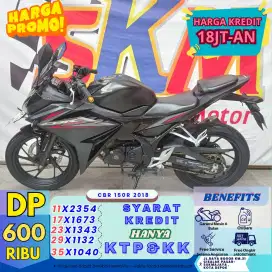 Dp 600ribu - CBR 150r 2018 bekas rasa baru