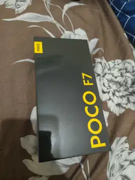 Poco f7 silver new segel