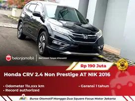 [ GARANSI 1TH ] Honda CRV CR-V CR V 2.4 Non Prestige AT 2016/2017