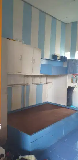Tempat Tidur Kayu Multiplek