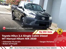 [ WARRANTY ] Toyota Hilux 2.4 Single Cabin Diesel Manual 2020/2021