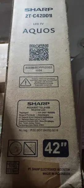 LED 42 SHARP AQUOS SUDAH DIGITAL