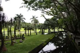 Dijual Kavling Bukit Golf BSD backyard view lapangan golf hole 8