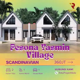 Dijual Rumah Murah Model Scandinavian di Boyolali