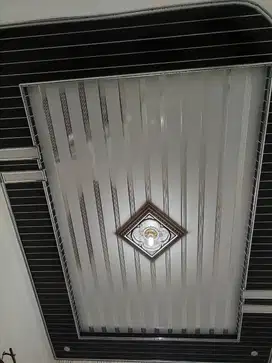 Plafon pvc dan baja