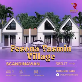Rumah 1 lantai di Boyolali Model Scandinavian