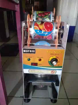 Sealer gelas cup minuman