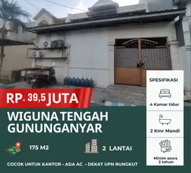 Cocok Untuk Kantor ‼️ Sewa Rumah 2 Lantai  Wiguna Tengah Gunung Anyar