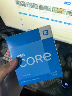 Processor Intel I3 13100f dan Fan Bawaan