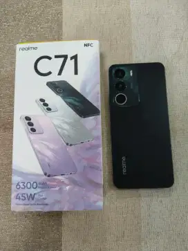 Realme C71 4/128gb Second Like New Siap Pakai