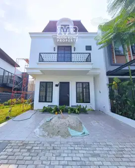 DIJUAL RUMAH BARU BERKONSEP AMERICAN CLASSIC SIAP HUNI ICON COSMO BS