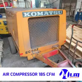 RENTAL COMPRESSOR 185 CFM + HOSE 25 M SIAP KIRIM