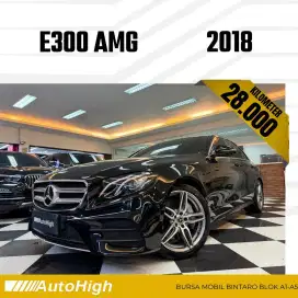 DP10% [Km28.000] E300 AMG 2018 Black / C300 Reg 2019 #AUTOHIGH