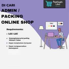 Admin Packing Online Shop