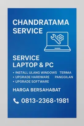 Jasa Service Maintenance PC dan Laptop