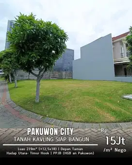 Dijual Kavling Pakuwon City