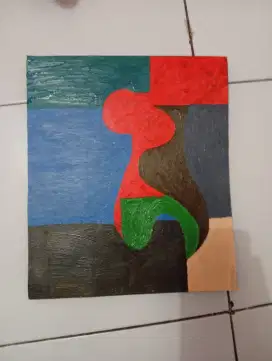 LUKISAN ABSTRAK CUBISM KARYA ERIC WILSON