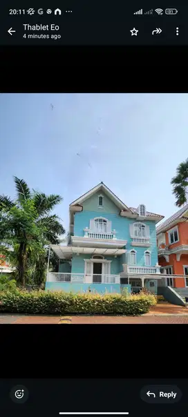 Di Jual Cepat Murah Langka Rumah cluster Omaha village 12 * 8 Gading S