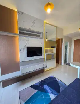 2 BR-Dekat Unair‼️Jual Apartemen Puncak Dharmahusada Furnish Baru