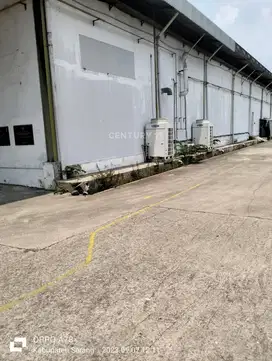 Tanah Berikut Gudang Jalan Raya Serang Jakarta