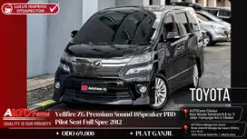 Toyota Vellfire ZG Premium Sound 18Speaker PBD Pilot Seat 2012