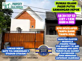 Jual Rumah Murah Modern Pasir Putih Sawangan Depok KPR Flat Tanpa Bank