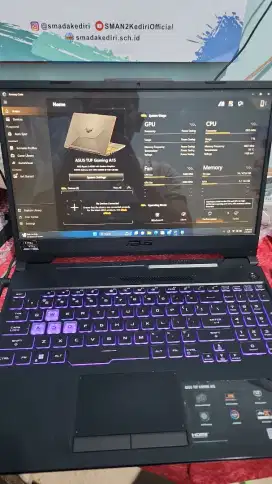 Laptop Asus TUF Gaming A15 FX506ih ryzen 5 4600h