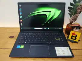 Laptop Desain Asus Vivobook 14 Core i5 Gen11 Dual VGA Nvidia MX330 2GB