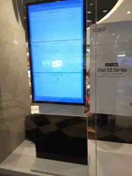 49inch Rotating Capacitive touch all-in-one   machine Floor Standing