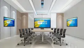 Lcd interaktif Smart touchscreen writeboard 75inch