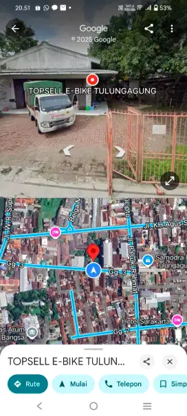 Disewakan Toko Gudang Tempat Usaha