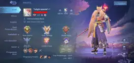 Jual akun ml BU