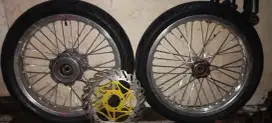 Velg TK Racing double cakram