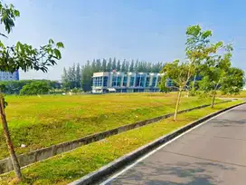 Kavling 2 muka hadap komersil siap bangun di kawasan Deltamas pemda