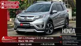 Honda BRV 1.5 Prestige CVT AT Silver On Black NIK 2016