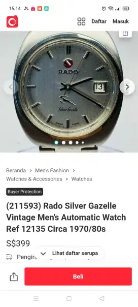 Jam tangan automatic