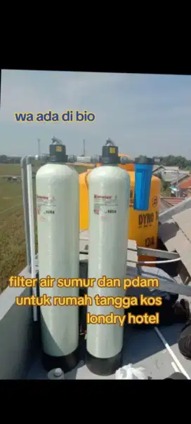 Filter air dua tabung